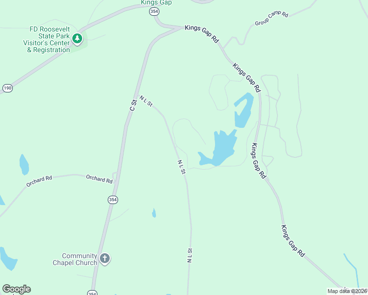 map of restaurants, bars, coffee shops, grocery stores, and more near 672 Lake Drive in Pine Mountain
