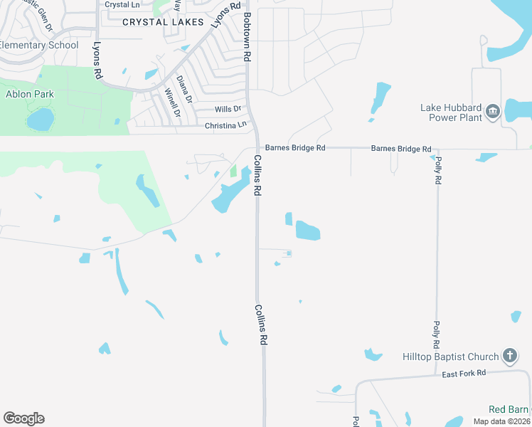map of restaurants, bars, coffee shops, grocery stores, and more near 588 Collins Road in Sunnyvale