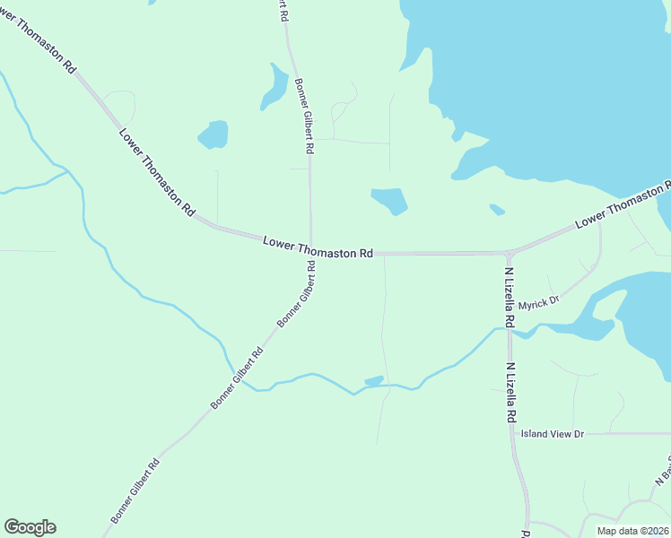 map of restaurants, bars, coffee shops, grocery stores, and more near 8278 Lower Thomaston Road in Macon