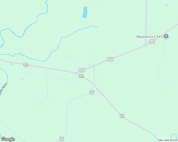 map of restaurants, bars, coffee shops, grocery stores, and more near 20616 County Road 20 in Boligee