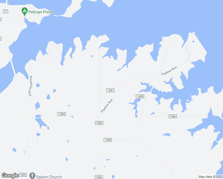 map of restaurants, bars, coffee shops, grocery stores, and more near County Road 1541 in Alba