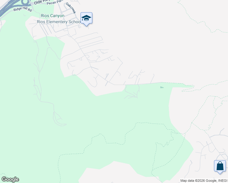 map of restaurants, bars, coffee shops, grocery stores, and more near 14553 Rios Canyon Road in El Cajon