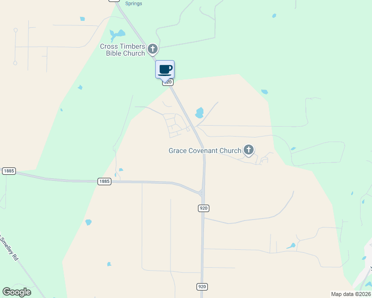 map of restaurants, bars, coffee shops, grocery stores, and more near 5901 Farm to Market 920 in Weatherford