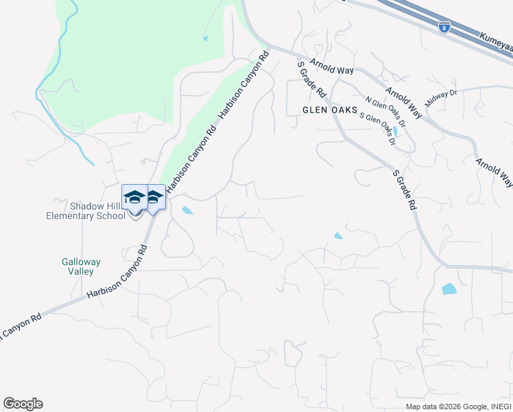 map of restaurants, bars, coffee shops, grocery stores, and more near 436 Summerhill Court in Alpine