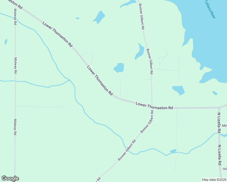 map of restaurants, bars, coffee shops, grocery stores, and more near 8459 Lower Thomaston Road in Lizella