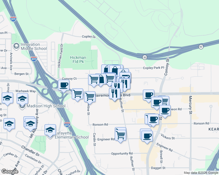Clairemont, San Diego intelligence overview