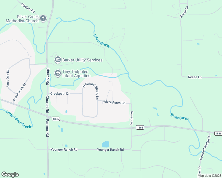 map of restaurants, bars, coffee shops, grocery stores, and more near 127 West Road in Azle
