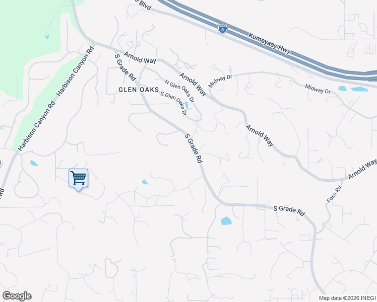 map of restaurants, bars, coffee shops, grocery stores, and more near 790 South Grade Road in Alpine