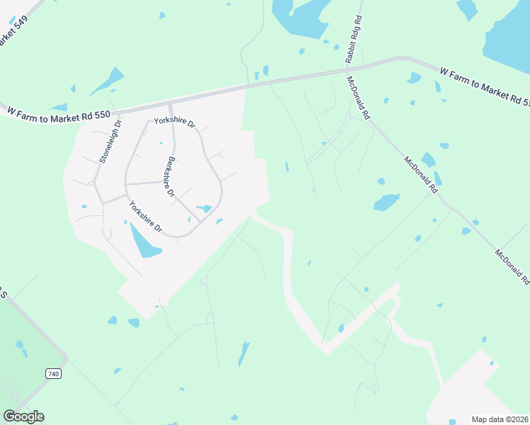map of restaurants, bars, coffee shops, grocery stores, and more near 539 Ridge Point Drive in Forney