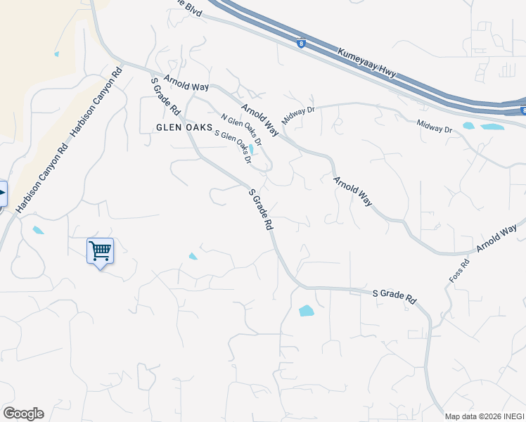 map of restaurants, bars, coffee shops, grocery stores, and more near 790 South Grade Road in Alpine