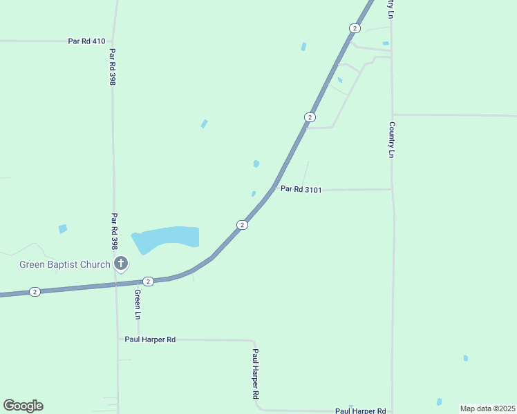 map of restaurants, bars, coffee shops, grocery stores, and more near 5828 Louisiana 2 in Oak Grove