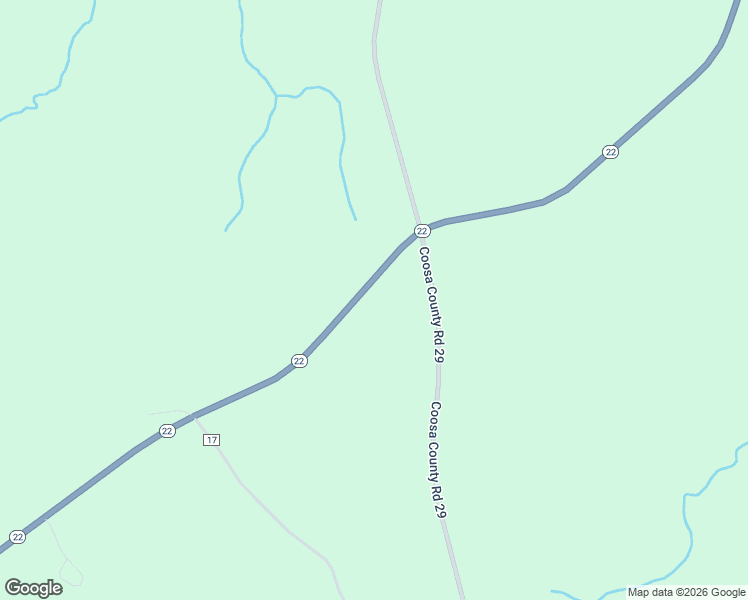 map of restaurants, bars, coffee shops, grocery stores, and more near 22213 Alabama 22 in Rockford