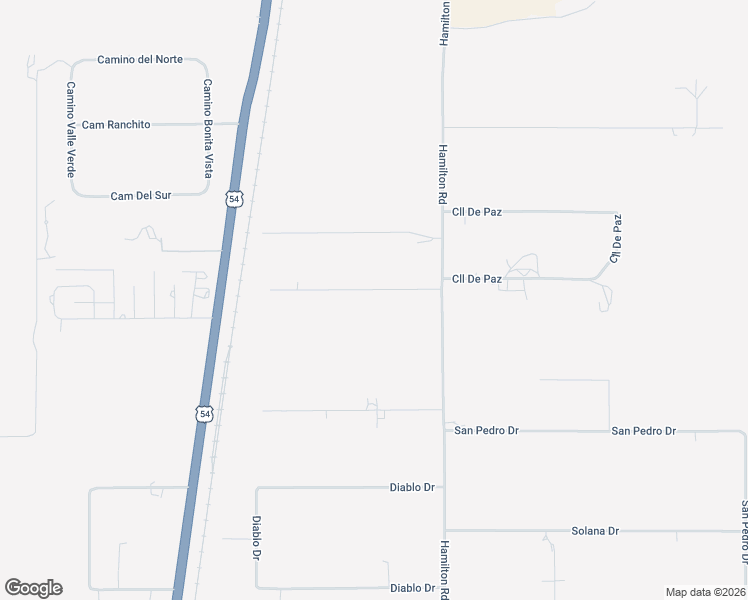 map of restaurants, bars, coffee shops, grocery stores, and more near 18 Hobo Lane in Alamogordo