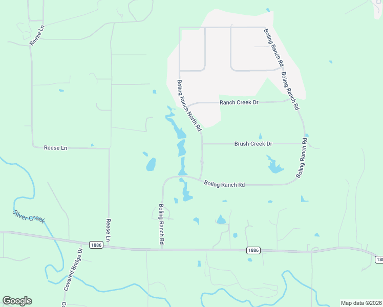 map of restaurants, bars, coffee shops, grocery stores, and more near 1224 Boling Ranch North Road in Azle