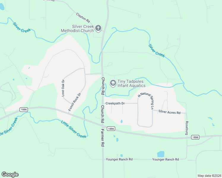 map of restaurants, bars, coffee shops, grocery stores, and more near 112 Waterfall Court in Azle
