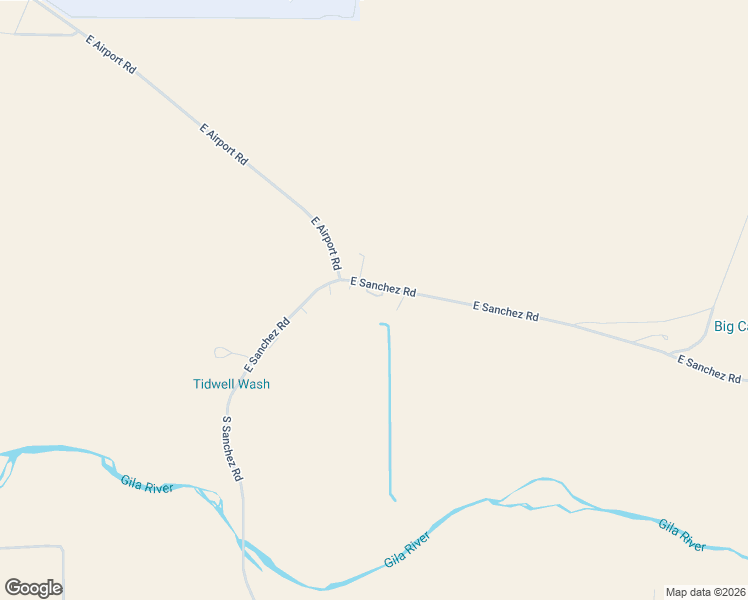 map of restaurants, bars, coffee shops, grocery stores, and more near 5305 East Sanchez Road in Safford