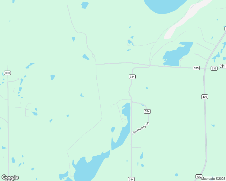 map of restaurants, bars, coffee shops, grocery stores, and more near 18410-18698 County Road 334 in Quinlan