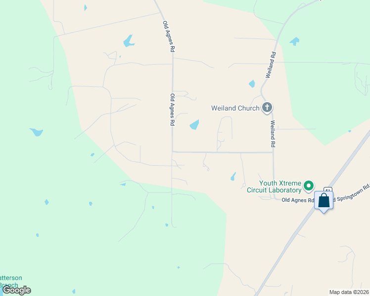 map of restaurants, bars, coffee shops, grocery stores, and more near 480 Old Agnes Road in Weatherford