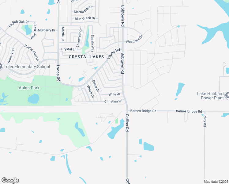 map of restaurants, bars, coffee shops, grocery stores, and more near 7118 George Brown Drive in Garland