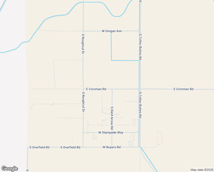 map of restaurants, bars, coffee shops, grocery stores, and more near 3384 East Cornman Road in Casa Grande