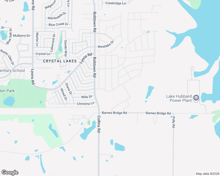 map of restaurants, bars, coffee shops, grocery stores, and more near 5422 Bobtown Road in Garland