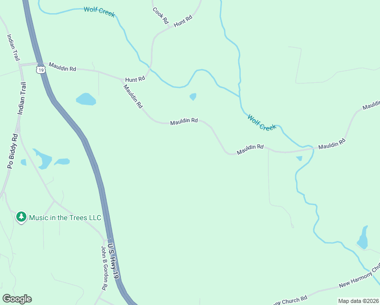 map of restaurants, bars, coffee shops, grocery stores, and more near 508 Mauldin Road in Thomaston
