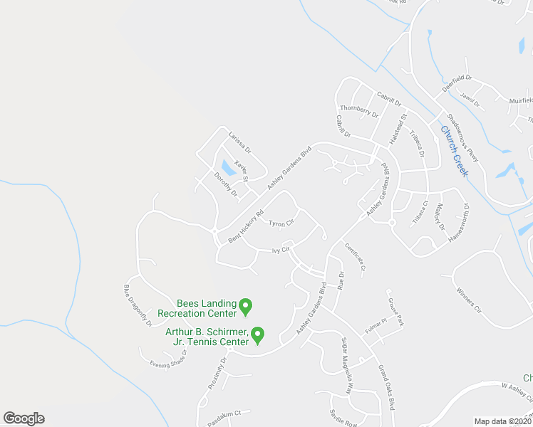 map of restaurants, bars, coffee shops, grocery stores, and more near 794 Bent Hickory Road in Charleston