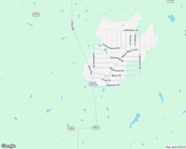 map of restaurants, bars, coffee shops, grocery stores, and more near 11275 Lakeview Drive in Wills Point