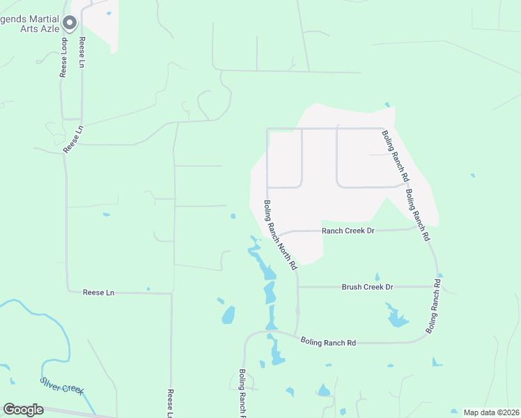 map of restaurants, bars, coffee shops, grocery stores, and more near 1132 Boling Ranch North Road in Azle
