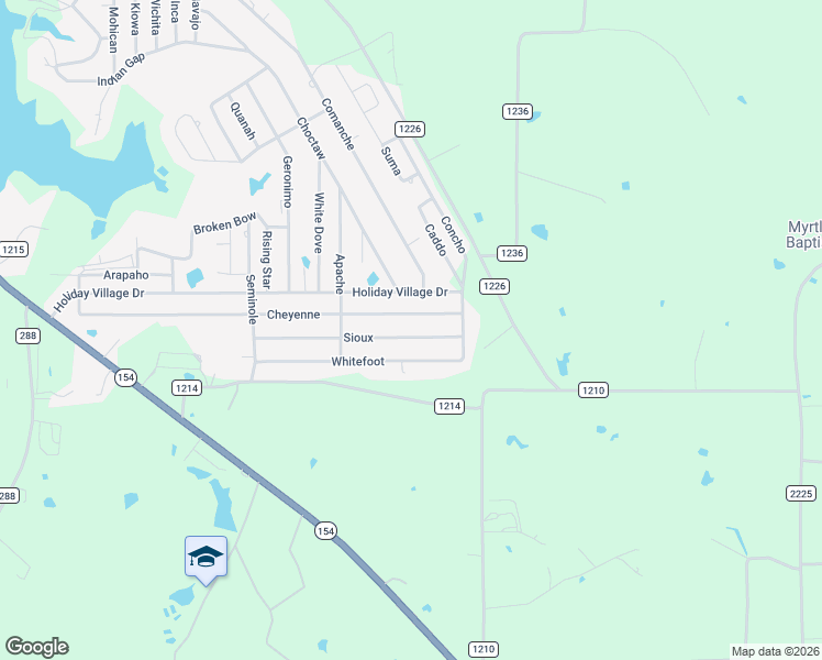 map of restaurants, bars, coffee shops, grocery stores, and more near 481 Sioux in Quitman
