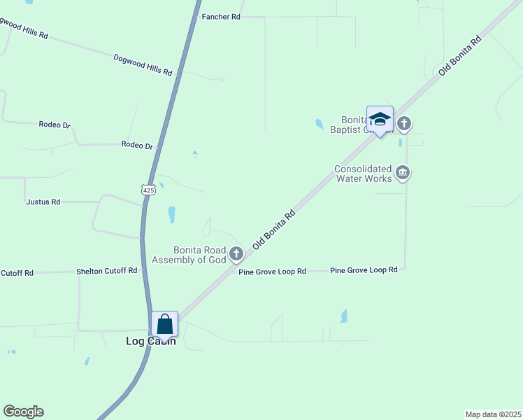 map of restaurants, bars, coffee shops, grocery stores, and more near in Bastrop