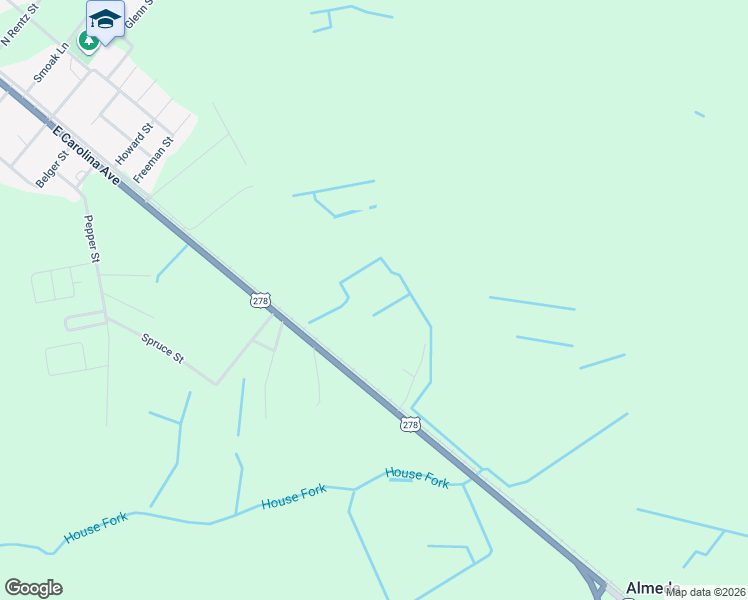 map of restaurants, bars, coffee shops, grocery stores, and more near in Varnville