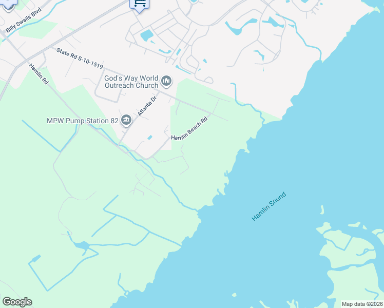 map of restaurants, bars, coffee shops, grocery stores, and more near 2771 Hamlin Beach Road in Mount Pleasant