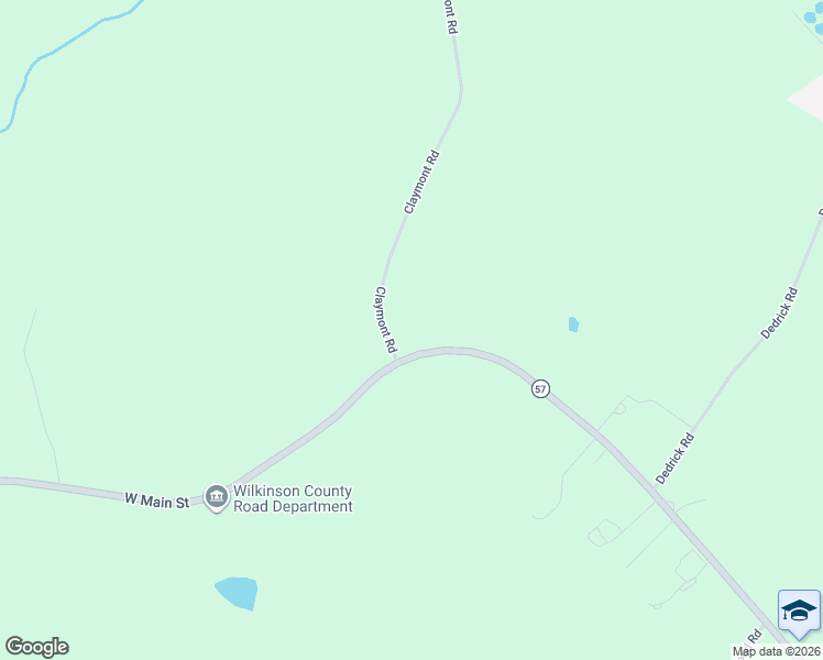 map of restaurants, bars, coffee shops, grocery stores, and more near 56 Claymont Road in McIntyre