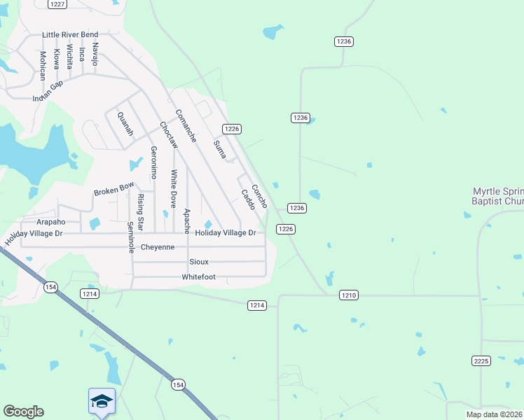 map of restaurants, bars, coffee shops, grocery stores, and more near 729 Concho in Quitman