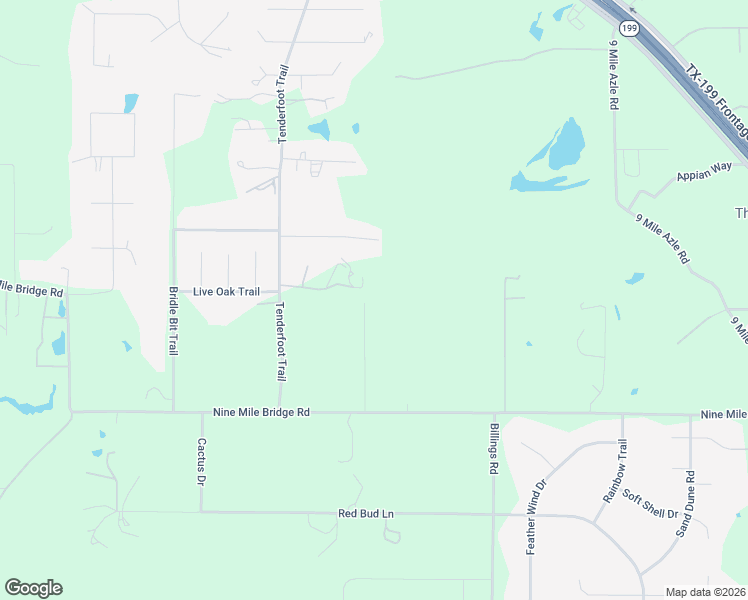 map of restaurants, bars, coffee shops, grocery stores, and more near 6636 Spanish Trail in Fort Worth