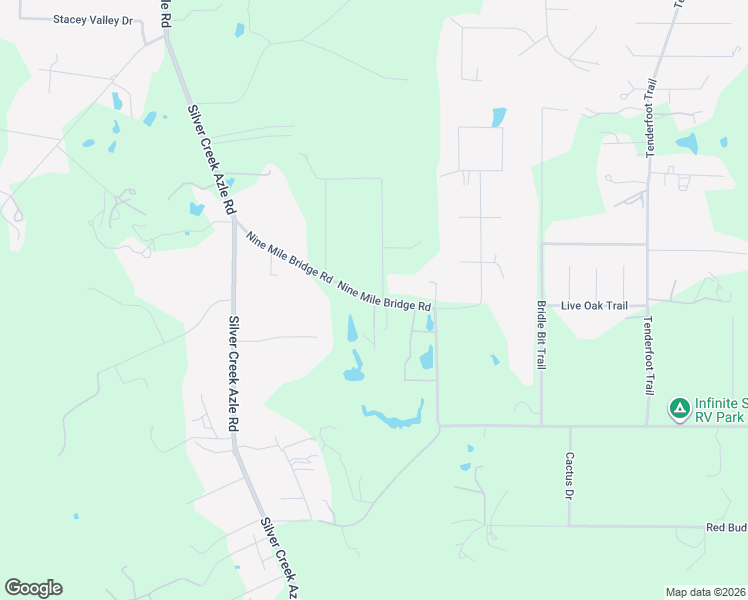 map of restaurants, bars, coffee shops, grocery stores, and more near 7850 Nine Mile Bridge Road in Fort Worth