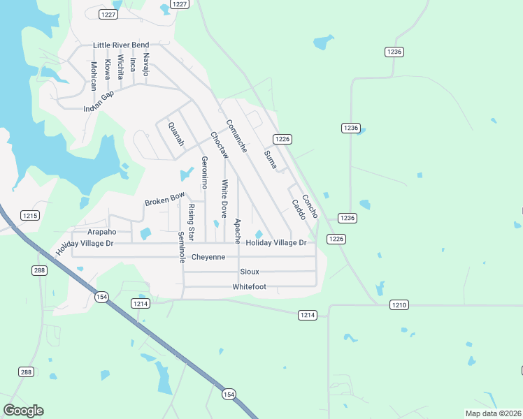 map of restaurants, bars, coffee shops, grocery stores, and more near 277 Choctaw in Quitman