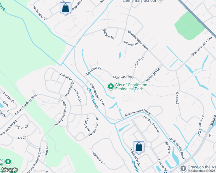 map of restaurants, bars, coffee shops, grocery stores, and more near 206 2 Loch Place in Charleston