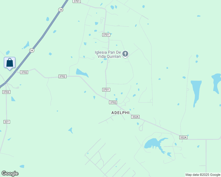 map of restaurants, bars, coffee shops, grocery stores, and more near 646 County Road 3701 in Quinlan