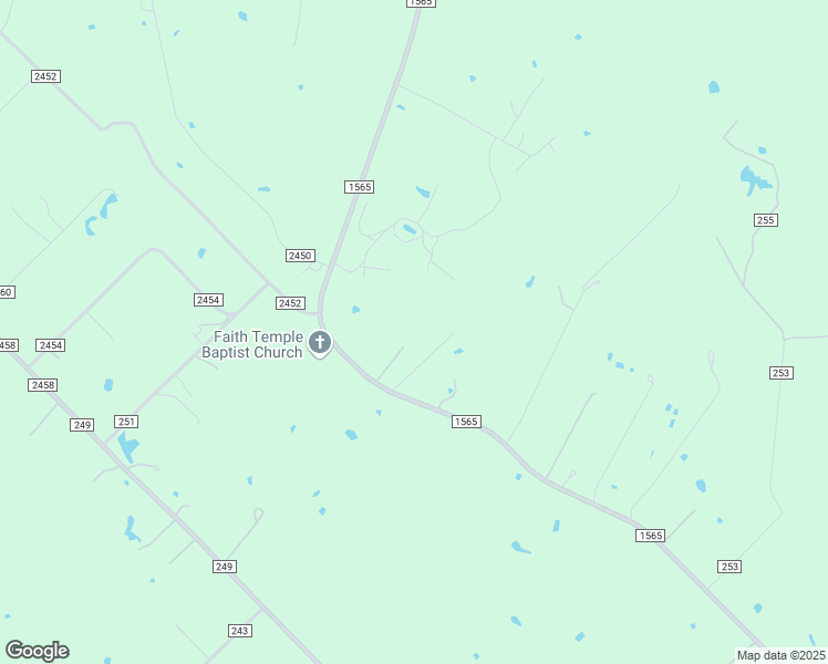 map of restaurants, bars, coffee shops, grocery stores, and more near 11295 Farm to Market Road 1565 in Terrell