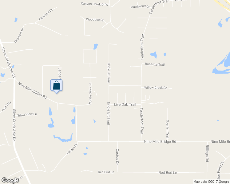 map of restaurants, bars, coffee shops, grocery stores, and more near 6735 Red Oak Court in Fort Worth