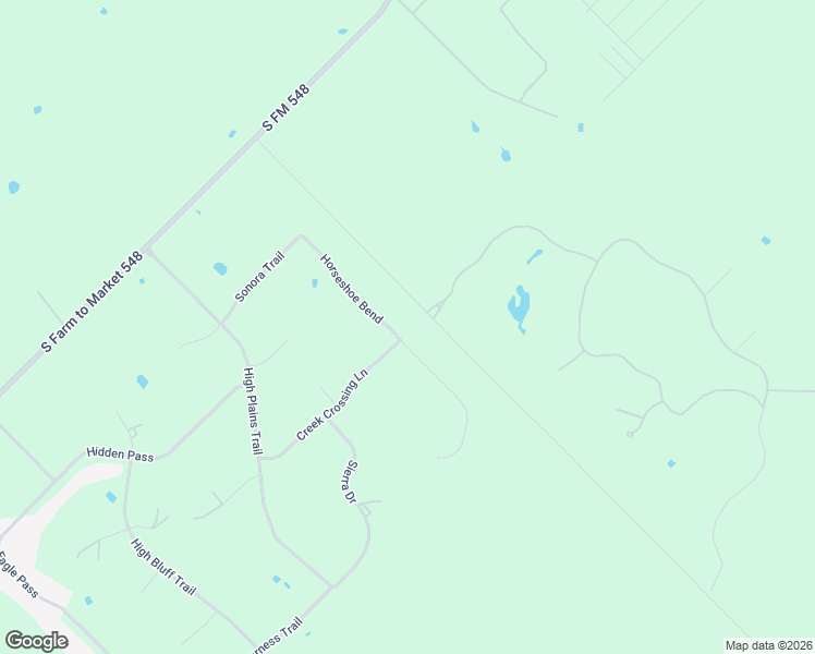 map of restaurants, bars, coffee shops, grocery stores, and more near 433 Horseshoe Bend in Royse City