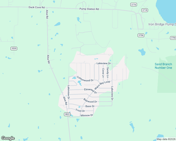 map of restaurants, bars, coffee shops, grocery stores, and more near 10810 Hemlock Drive in Wills Point