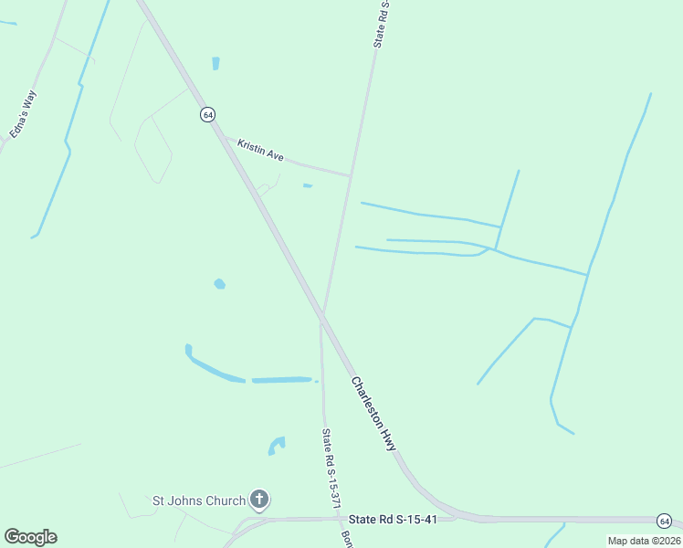 map of restaurants, bars, coffee shops, grocery stores, and more near 3367 Saint Peters Road in Walterboro