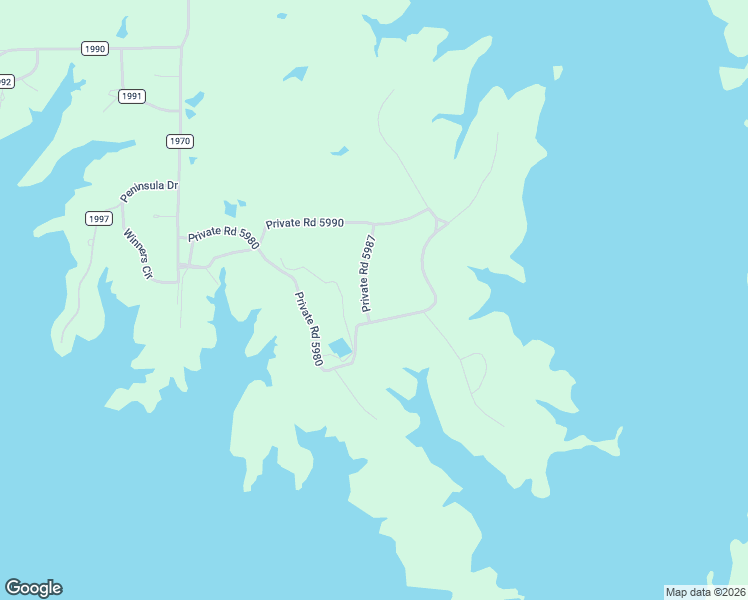 map of restaurants, bars, coffee shops, grocery stores, and more near 261 Private Road 5987 in Yantis