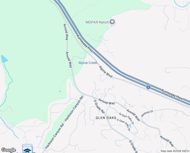 map of restaurants, bars, coffee shops, grocery stores, and more near 432 Arnold Way in Alpine