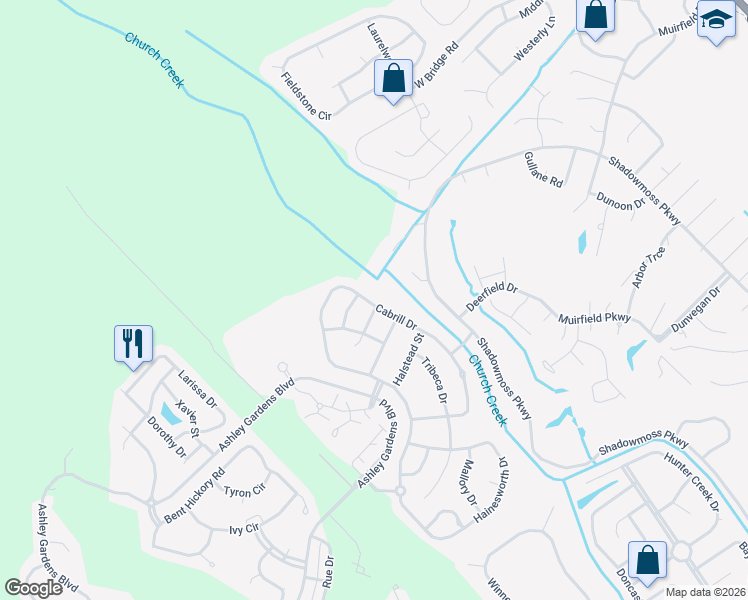 map of restaurants, bars, coffee shops, grocery stores, and more near 927 Lansfaire Drive in Charleston
