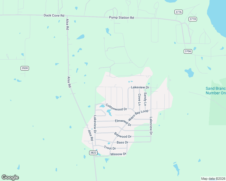 map of restaurants, bars, coffee shops, grocery stores, and more near 10810 Hemlock Drive in Wills Point