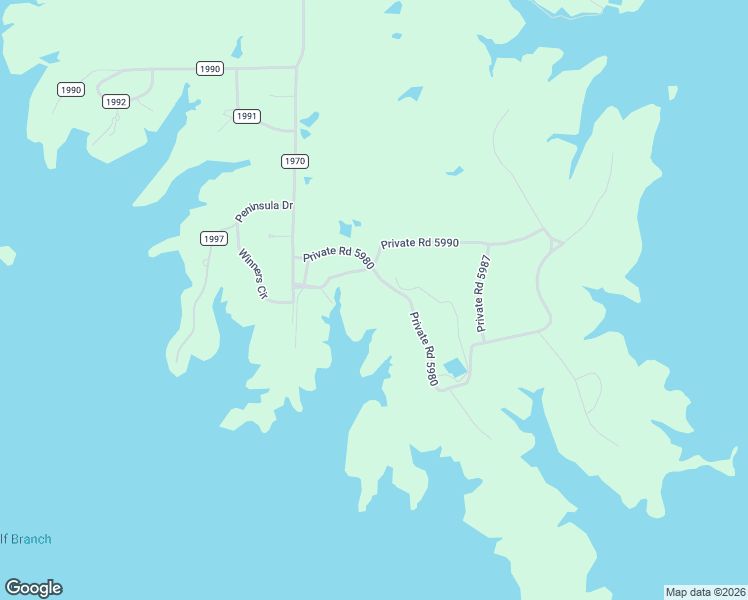 map of restaurants, bars, coffee shops, grocery stores, and more near 285 Private Road 5980 in Yantis
